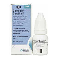 Gentocin Durafilm Ophthalmic for Dogs  Merck
